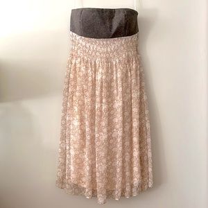 AEVE for FRED SEGAL Silk Chiffon Dress - SZ 0 - NWT